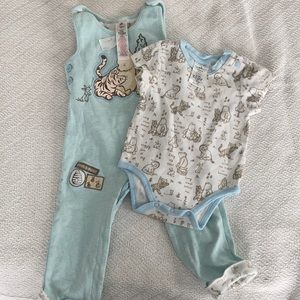 Disney baby boy romper and bodysuit